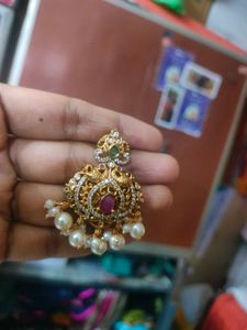 Stunning Traditional Gold Necklace Set