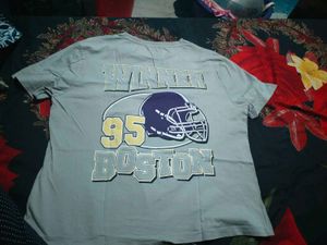 Boston Graphic over size  T-Shirt
