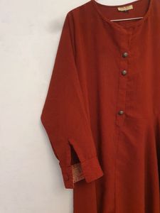 Very Beautiful Maroon Kurta
