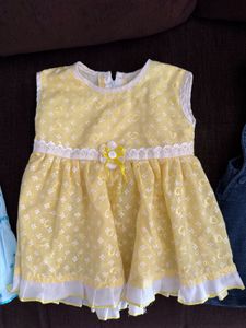 Baby Girls Dresses &amp; Overalls Set