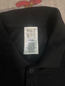 Adidas Black Polo T-Shirt