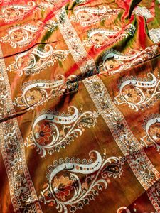 Authentic 100% Pure Mulberry Silk Banarasi