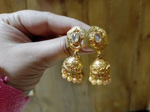 WOMEN 'S ALLOY GOLD PLATED JEWELLERY SET 😍🥰