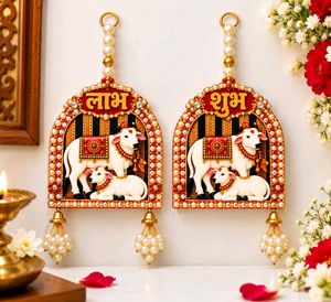 Decorative Cow &amp; Calf Wall Hangings
