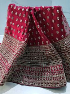 🎉SALE 💥Maroon Embellished Lehenga❤️