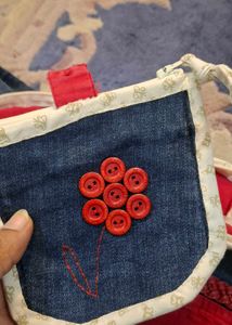 Unique Denim Hobo Bag