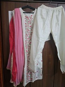 Brand New Chanderi Silk Suit Set