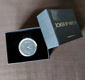 Joker &amp; Witch Women Black Analogue Watch