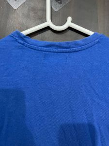 Blue Graphic Print T-Shirt