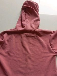 Pink NYC Brooklyn Cropped Hoodie