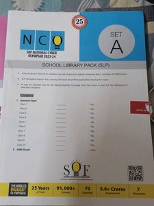 SOF School Library Pack - IMO, NSO, NCO Sets