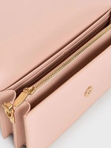 Charles and Keith Pastel Pink Handbag