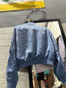 Blue Bomber Jacket