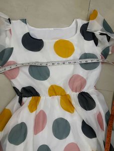 Cute Polka Dots Maxi Dress( clearence)