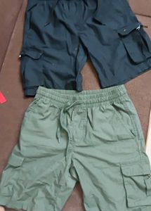 Cargo Shorts Bundle - Navy &amp; Olive