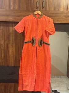 Raw Silk Kurta Set