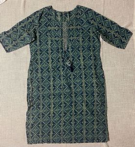 Boho Diamond Print Kurta