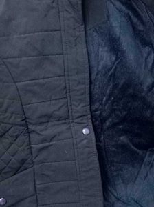 Cozy Navy Blue Winter Parka