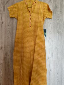Yellow Daily wear Kurti
