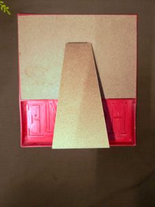 Red "HOME" Photo Frame