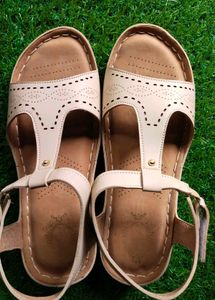 Stylish Beige Women's Sandals