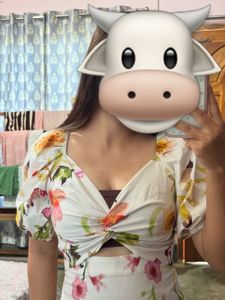 Whimsical Floral &amp; Bird Print Mini Dress