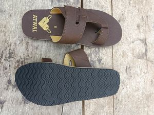Atwal Men's Brown Walker Slippers (Size-6,7,8,9,10