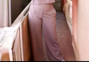 Chic Wide-Leg Pants Set