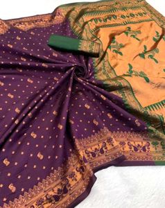 Elegant Ethnic soft banarasi Saree