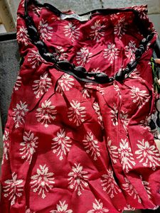 Zara Cute Floral Print Top XL size