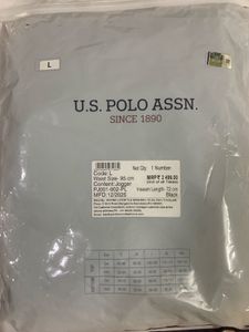 U.S. Polo Assn. Lounge Pant - L - Black