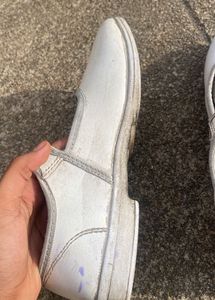 White school  Shoes size 4