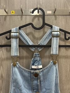Denim Dungri with Buttons