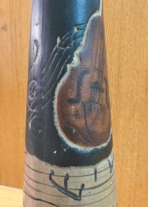 Unique Musical Bass String Instrument Vase