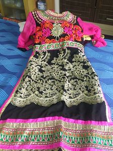 Vibrant Embroidered Kurti Top