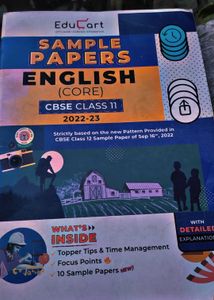 CBSE Class 11 English Sample Papers 2022-23