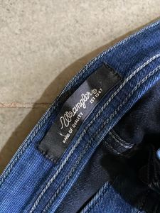 Original Wrangler Dark Blue Denim Jeans