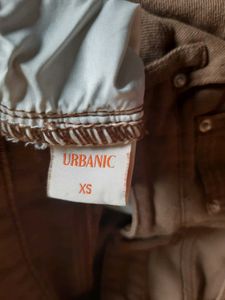 Brown Straight Leg Jeans
