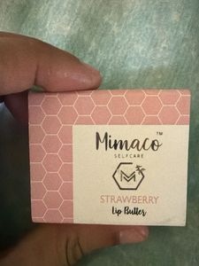 Mimaco Selfcare Strawberry Lip Butter