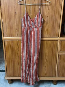 Striped Jumpsuit