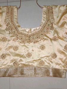 Embellished Silk Blouse