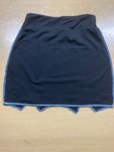 Patchwork Crop Top and Skirt Set