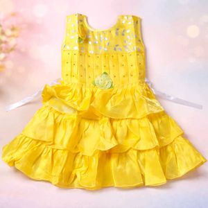 Yellow Party Dress