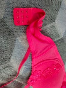 Bright Pink Padded Bra