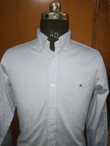 Tommy Hilfiger Blue Button-Down Shirt