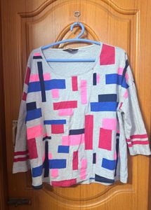 colourful T-shirt/Tops