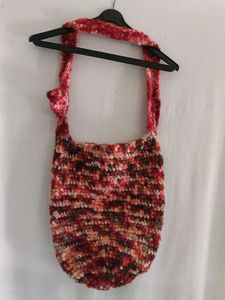 Chunky Knit Hobo Bag