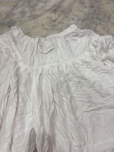 Elegant White Dhoti Pants