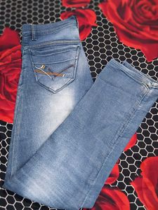 Classic Blue Denim straight fit Jeans