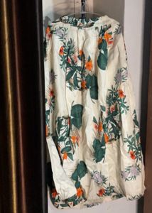 Floral Lehenga Crop Top Set